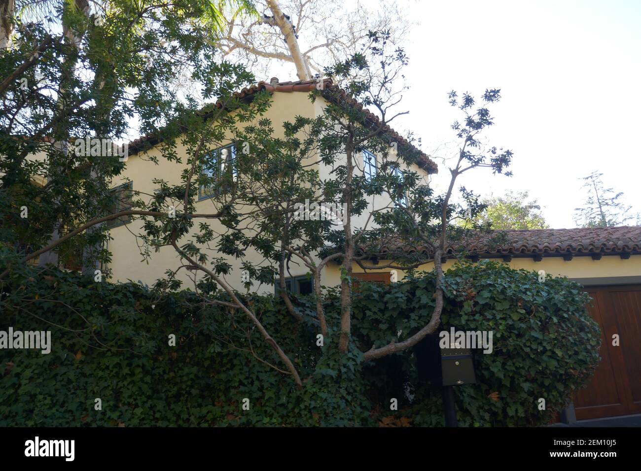 Beverly Hills, California, USA 23 Febbraio 2021 UNA visione generale dell'atmosfera dell'attore Ryan Reynolds e della casa/casa dell'attrice Blake Lively il 23 Febbraio 2021 a Beverly Hills, California, USA. Foto di Barry King/Alamy Stock foto Foto Stock