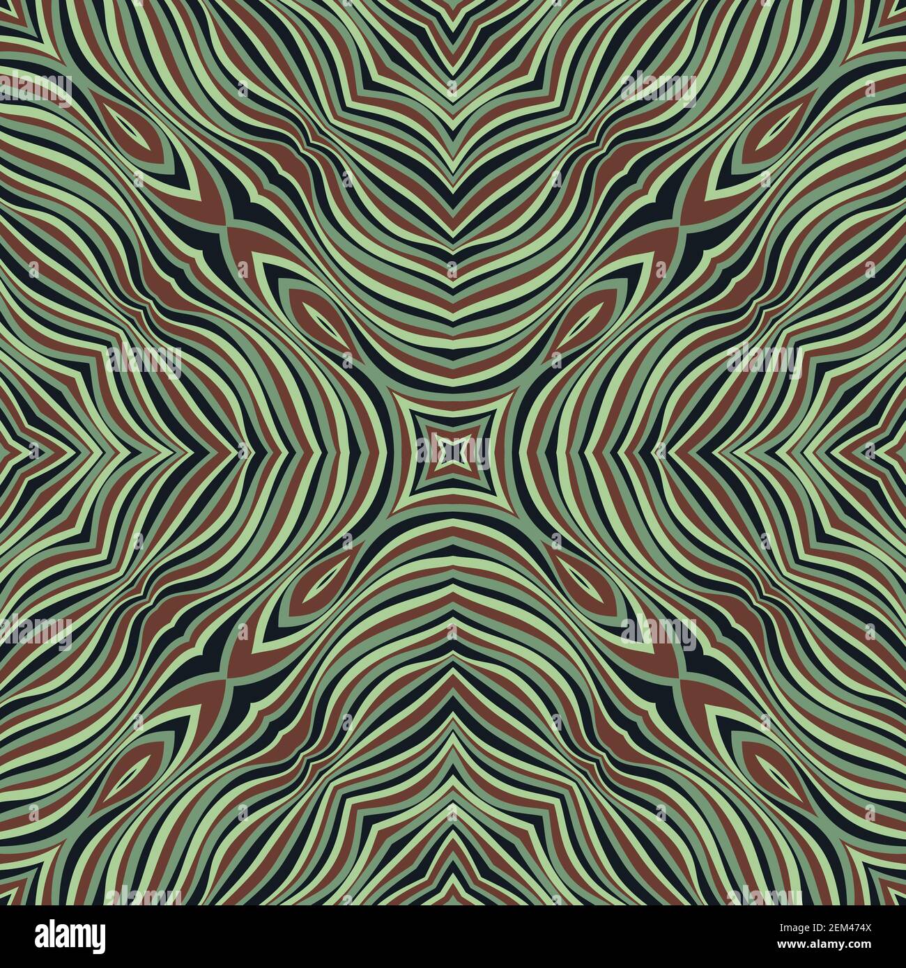 Pattern di linee di colore astratte raster Foto Stock
