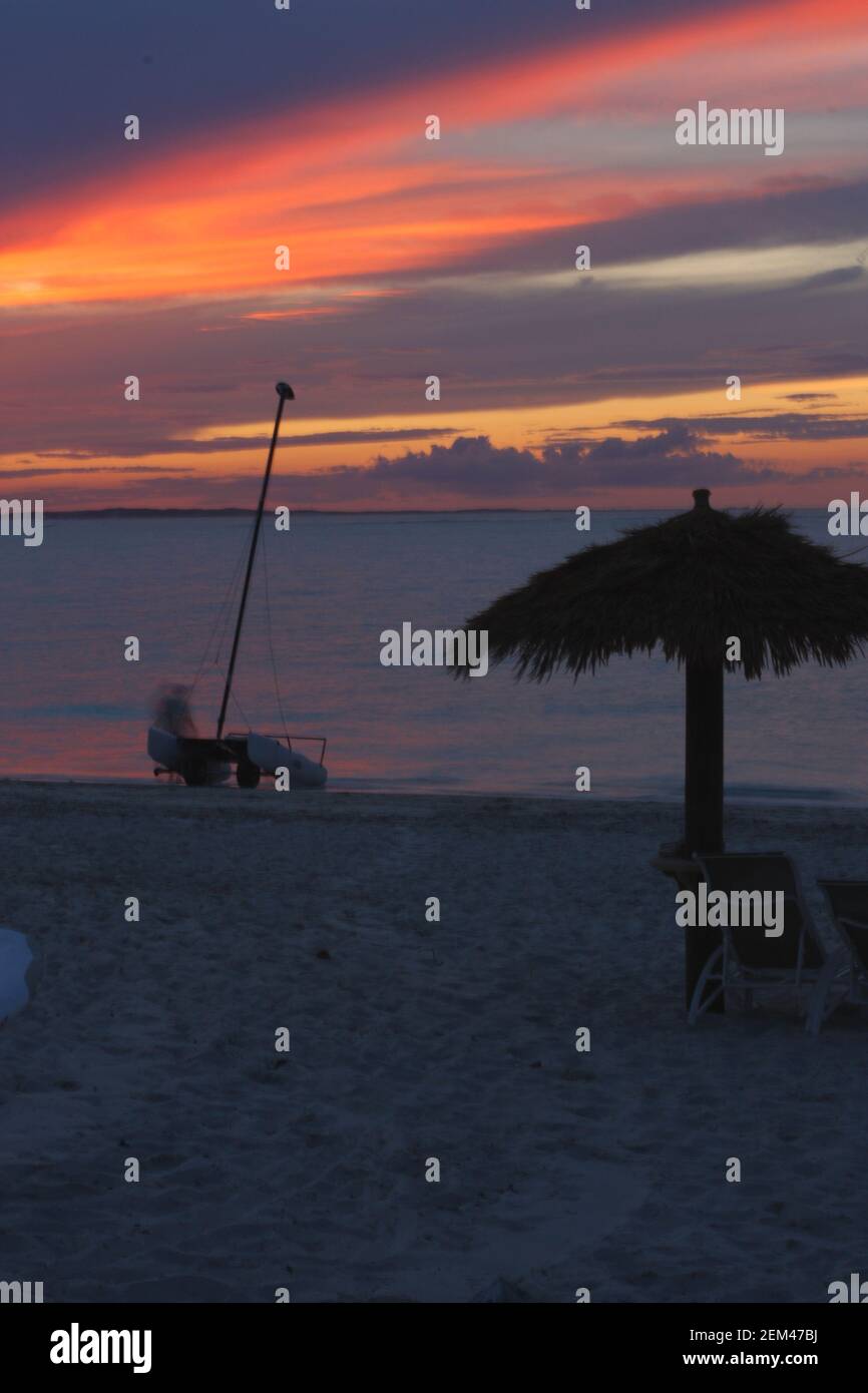 Turks e caicos Foto Stock
