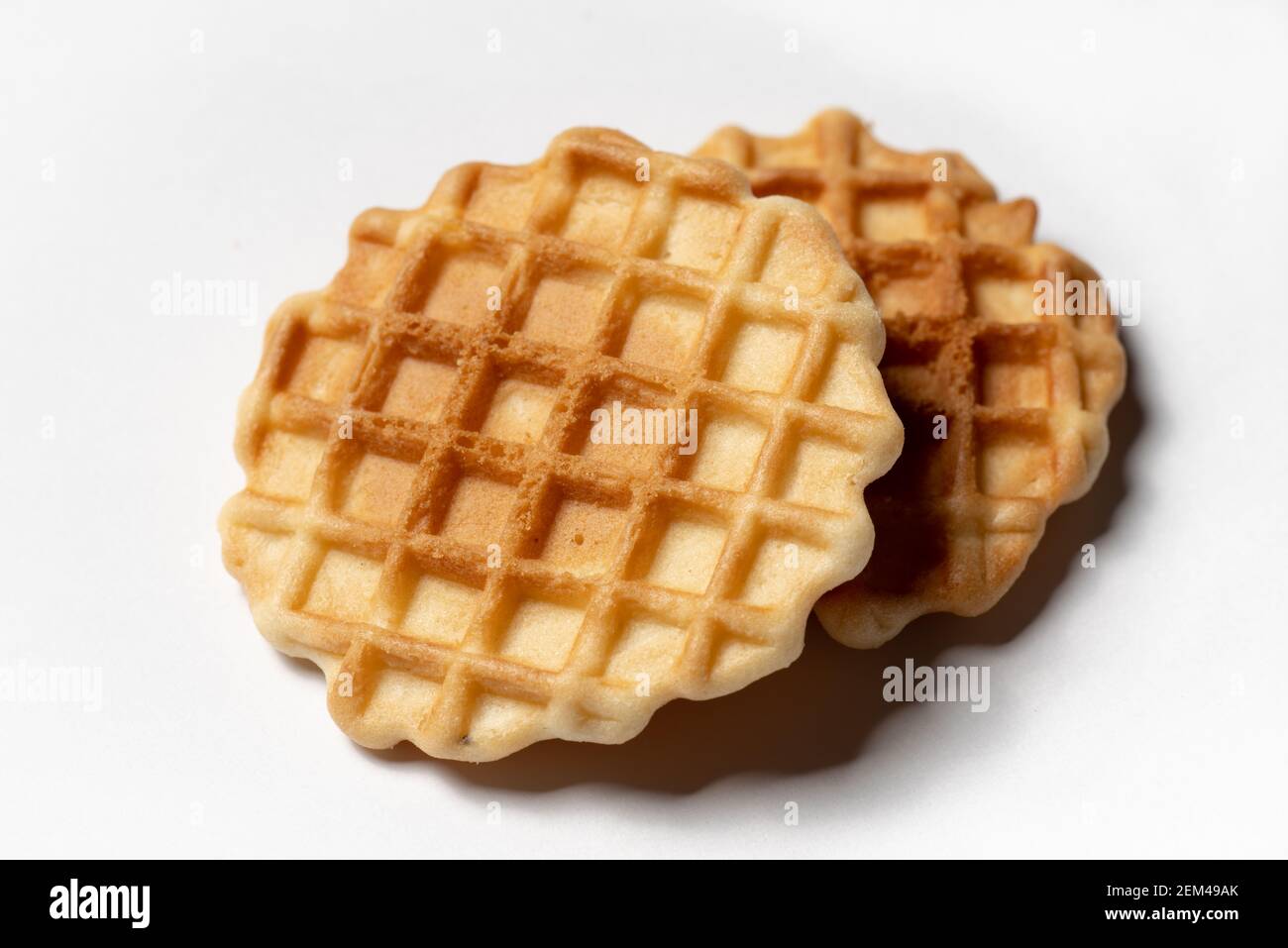 waffle Foto Stock
