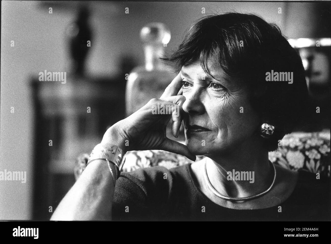 Joan Bakewell giornalista televisivo Foto Stock