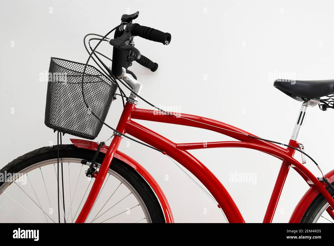 Close-up di una bicicletta Foto Stock
