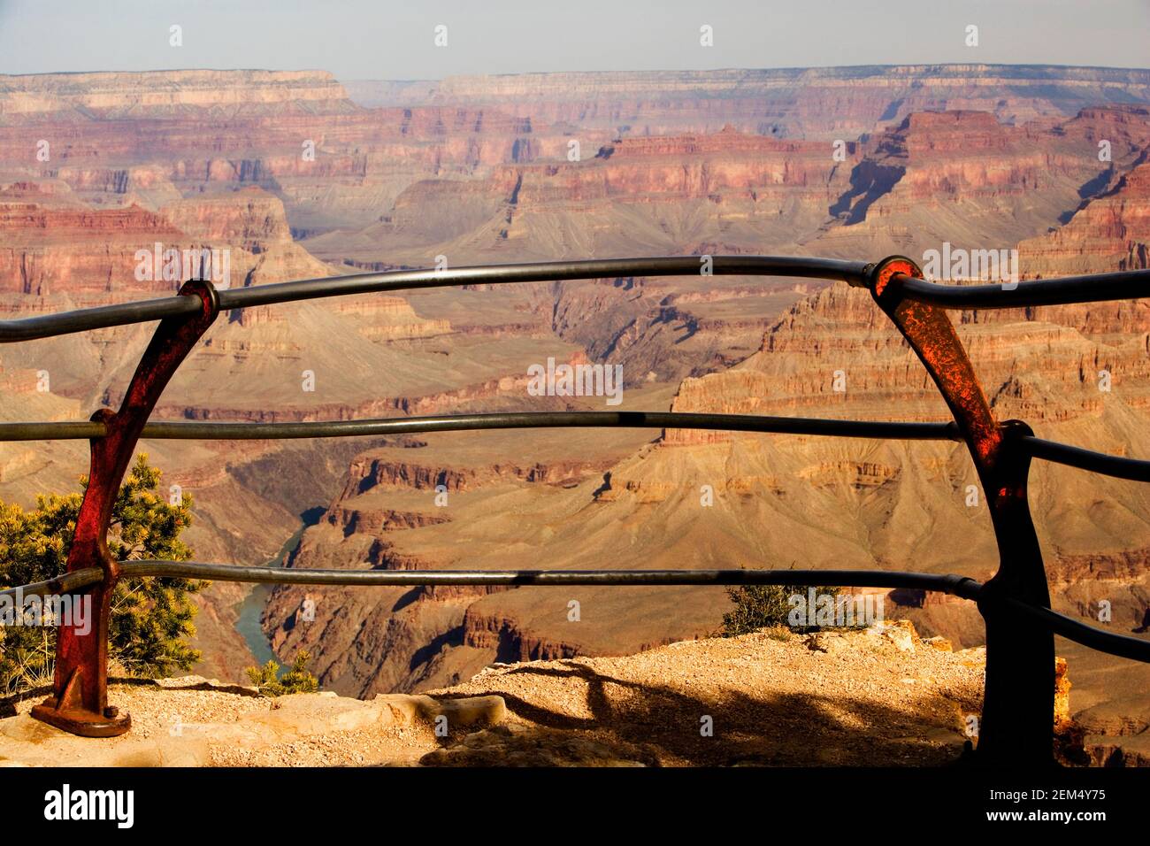 Formazioni rocciose su un paesaggio, Las Vegas, Nevada, USA Foto Stock