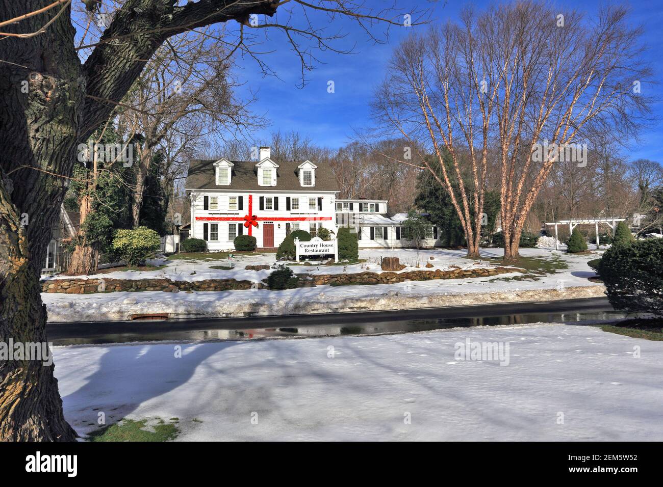 Il ristorante Country House Stony Brook Long Island New York Foto Stock