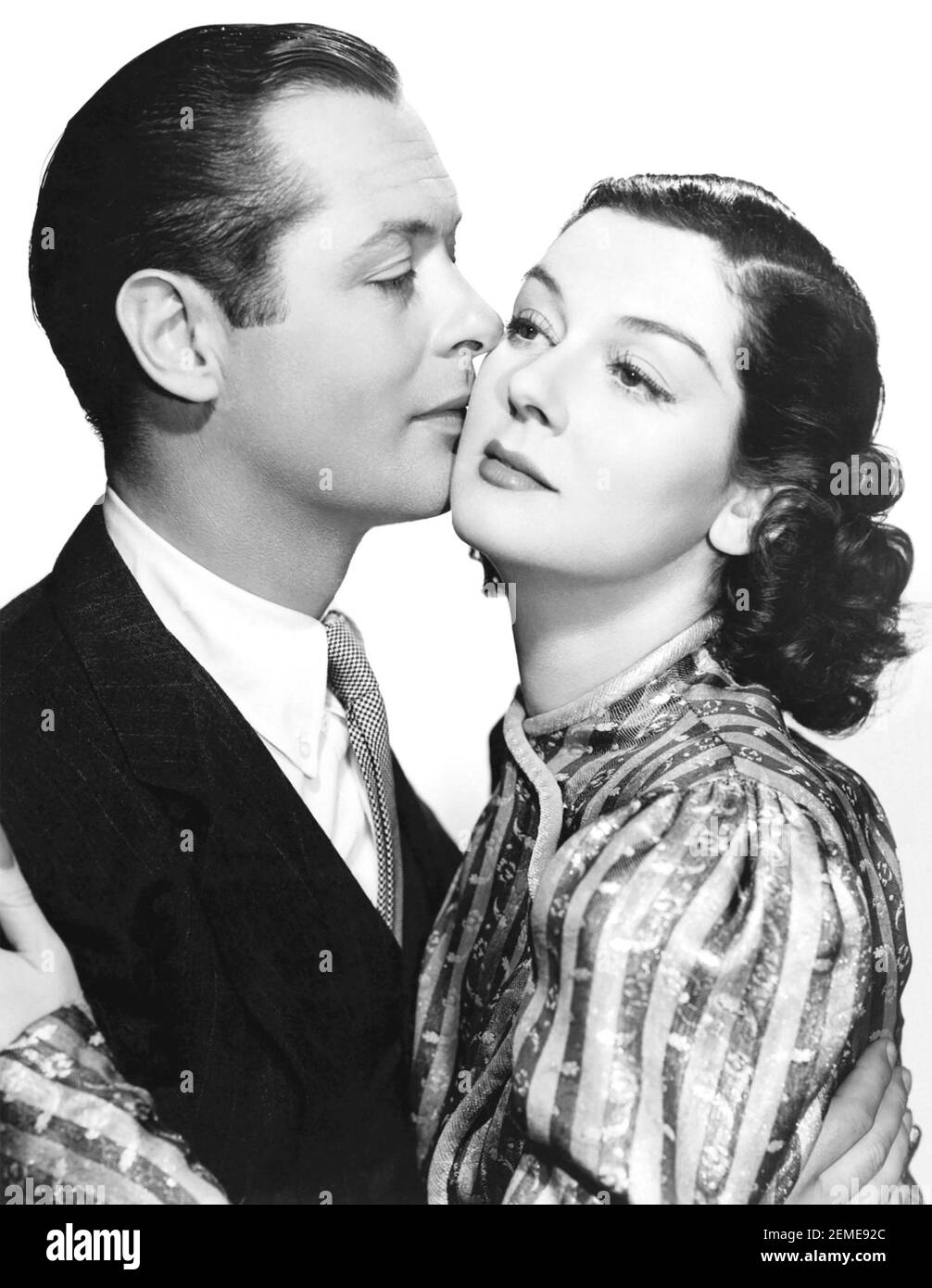 VIVI, AMA E IMPARA il film di commedia MGM del 1937 con Rosalind Russell e Robert Montgomery Foto Stock