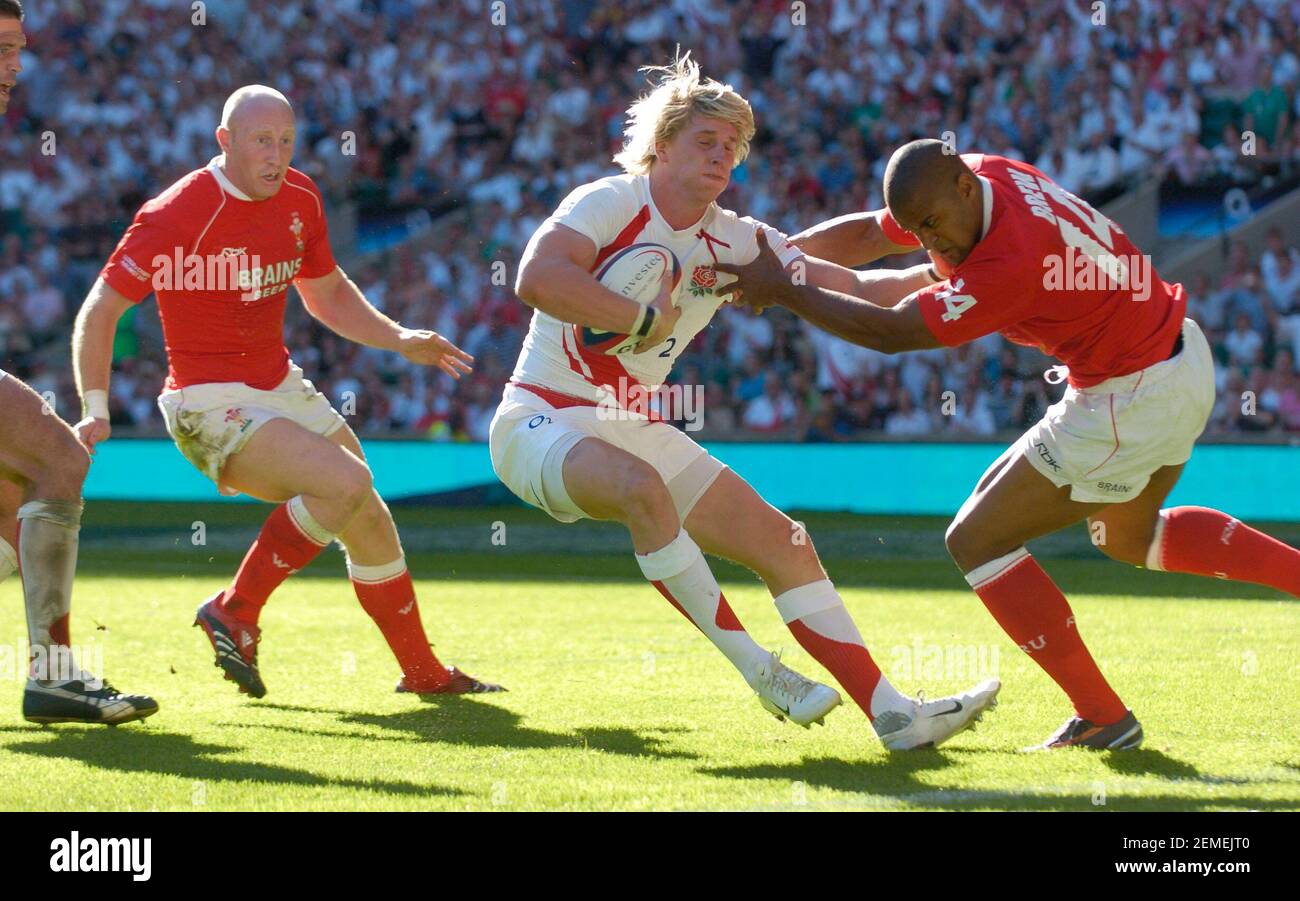 INGHILTERRA V GALLES A TWICKENHAM. 4/8/2007 FOTO DAVID ASHDOWN Foto Stock