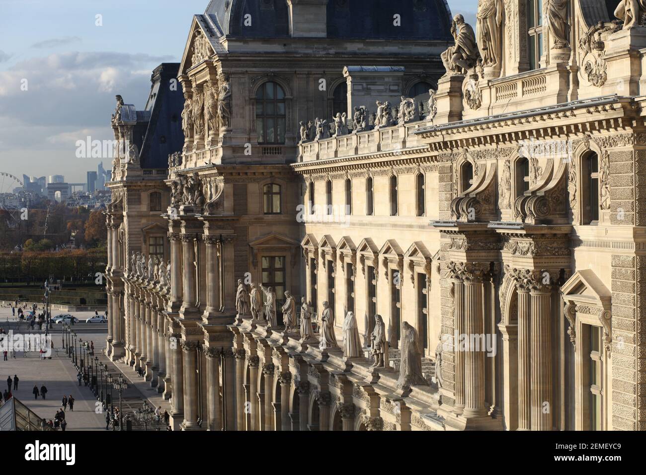 Parigi, vecchia e nuova Foto Stock