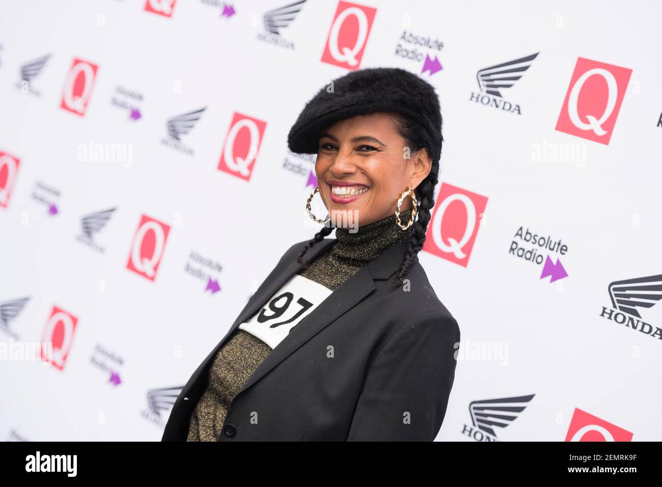 Neneh Cherry arriva al Q Awards 2018 al Roundhouse di Camden, Londra. Data immagine: Mercoledì 17 ottobre 2018. Il credito fotografico dovrebbe essere: David Jensen Foto Stock