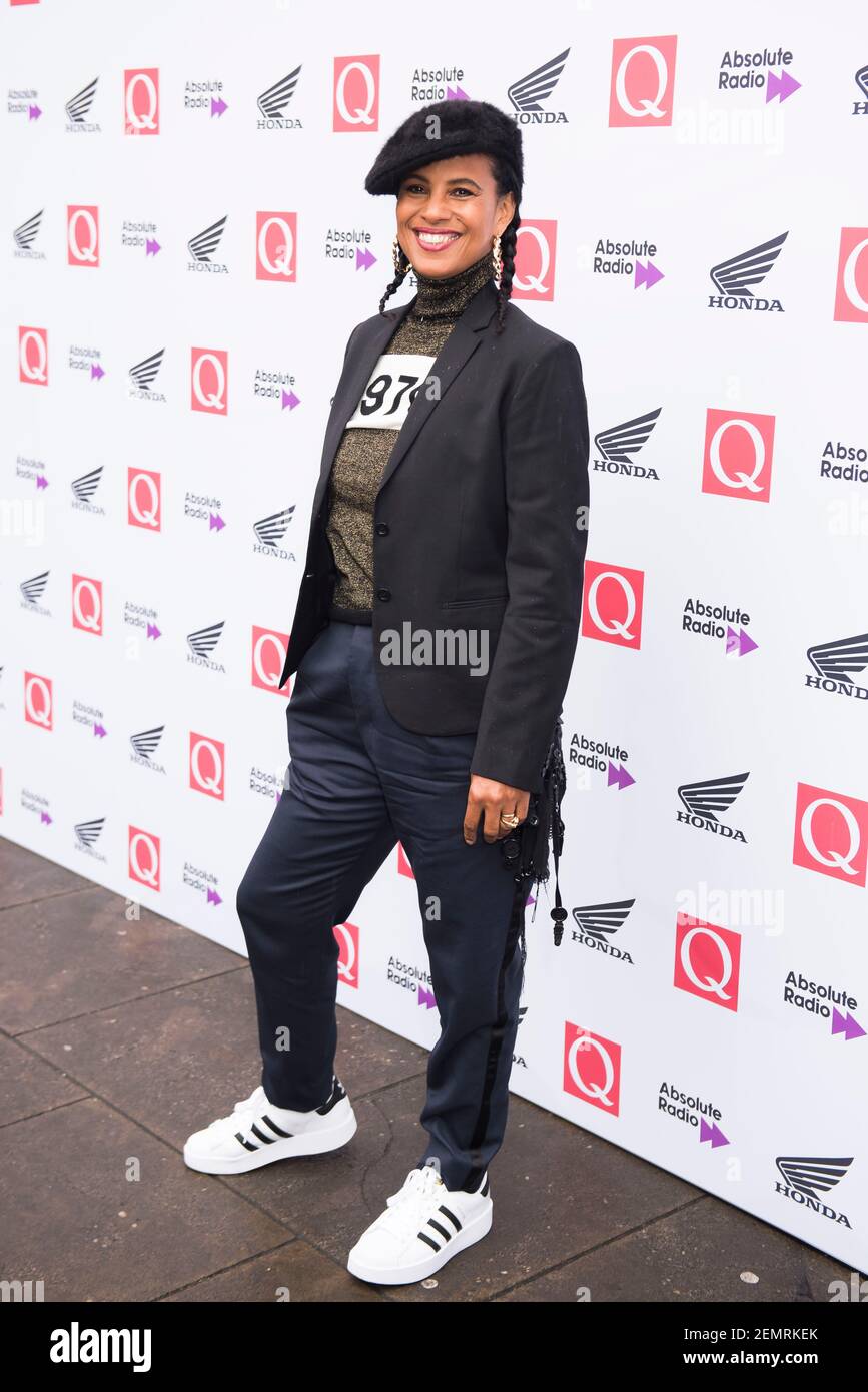 Neneh Cherry arriva al Q Awards 2018 al Roundhouse di Camden, Londra. Data immagine: Mercoledì 17 ottobre 2018. Il credito fotografico dovrebbe essere: David Jensen Foto Stock