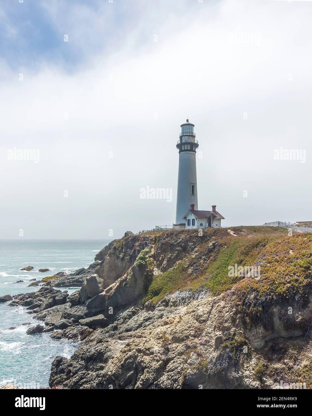Pigeon Point Lighthouse, CALIFORNIA, STATI UNITI D'AMERICA Foto Stock