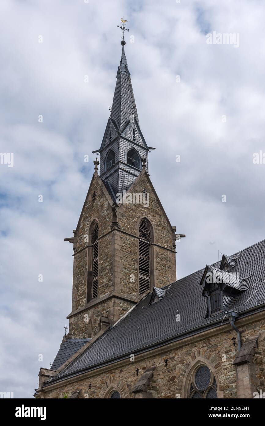 Chiesa di San Pietro e Paolo a Kronberg im Taunus, Assia, Germania Foto Stock