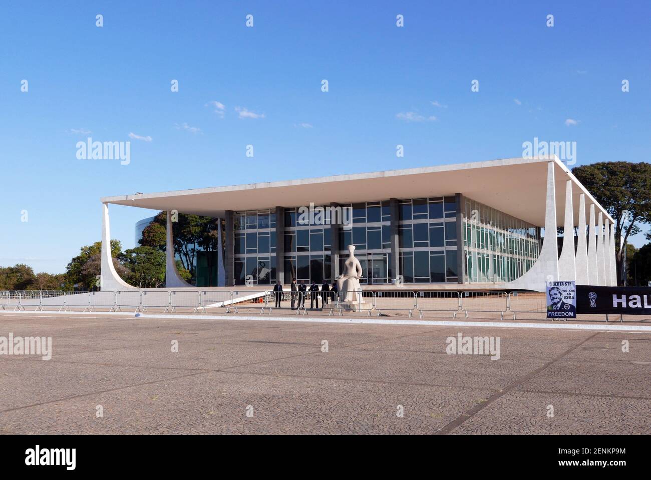 La Corte Federale Suprema di Brasilia Foto Stock
