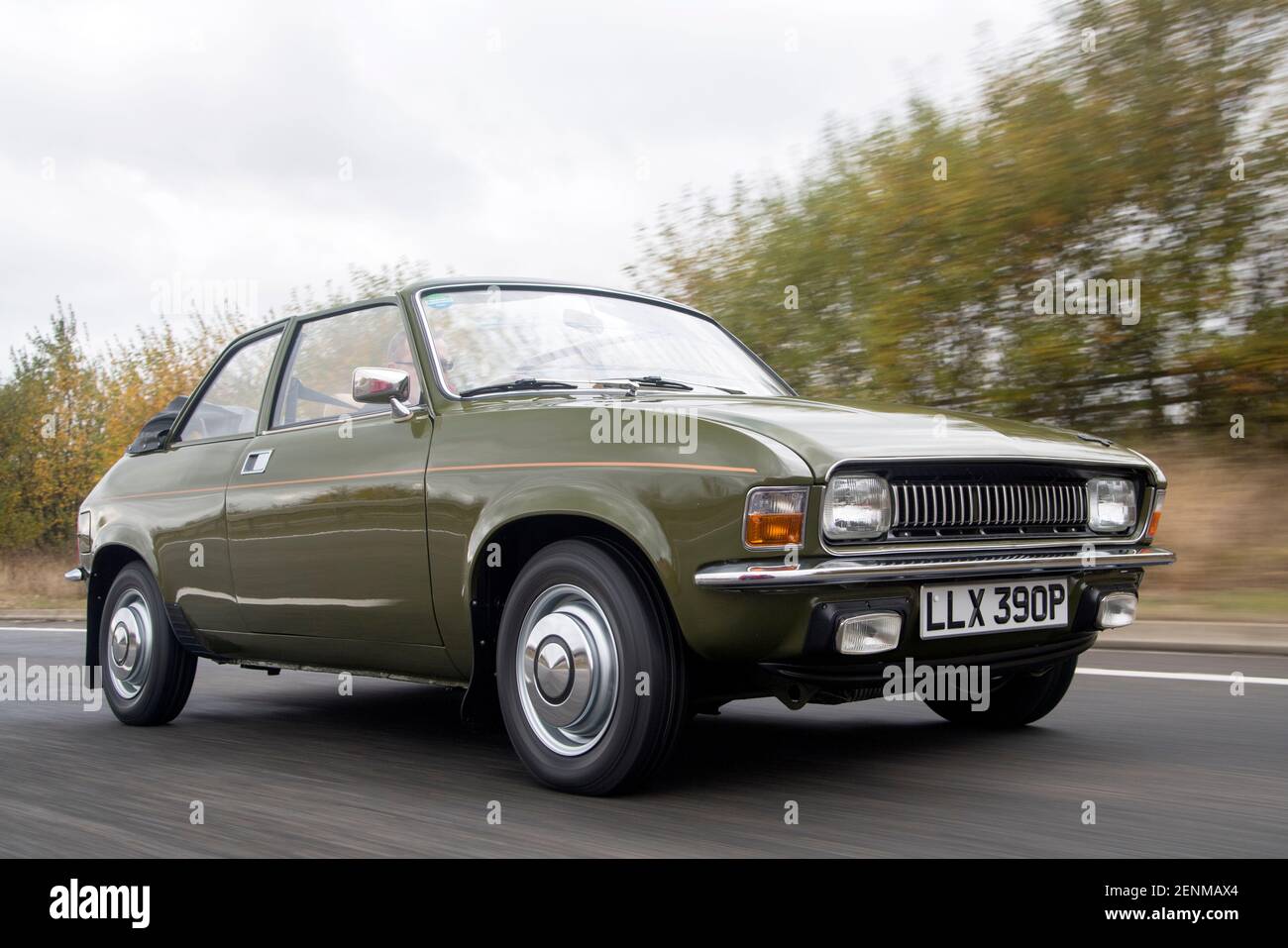 Austin Allegro convertibile prototipo, British soft top classico che non ha mai fatto produzione Foto Stock