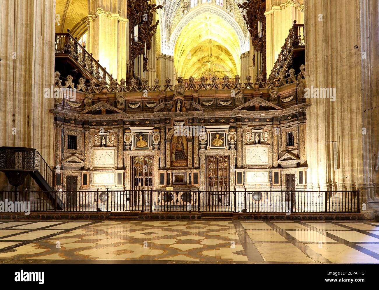 Interno Cattedrale di Siviglia -- Cattedrale di Santa Maria del vedere