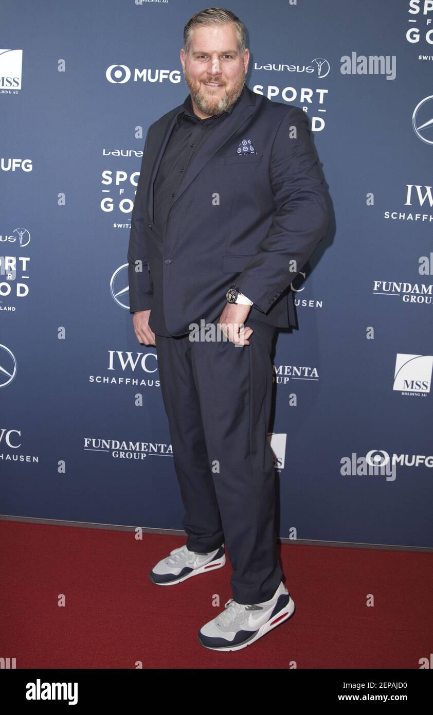 Zurigo, Svizzera - 23 novembre 2019: Serata di beneficenza con lo svizzero Schwinger Christian Stucki. World Sports Awards. Premio. (Foto di Mandoga Media/Sipa USA) Foto Stock