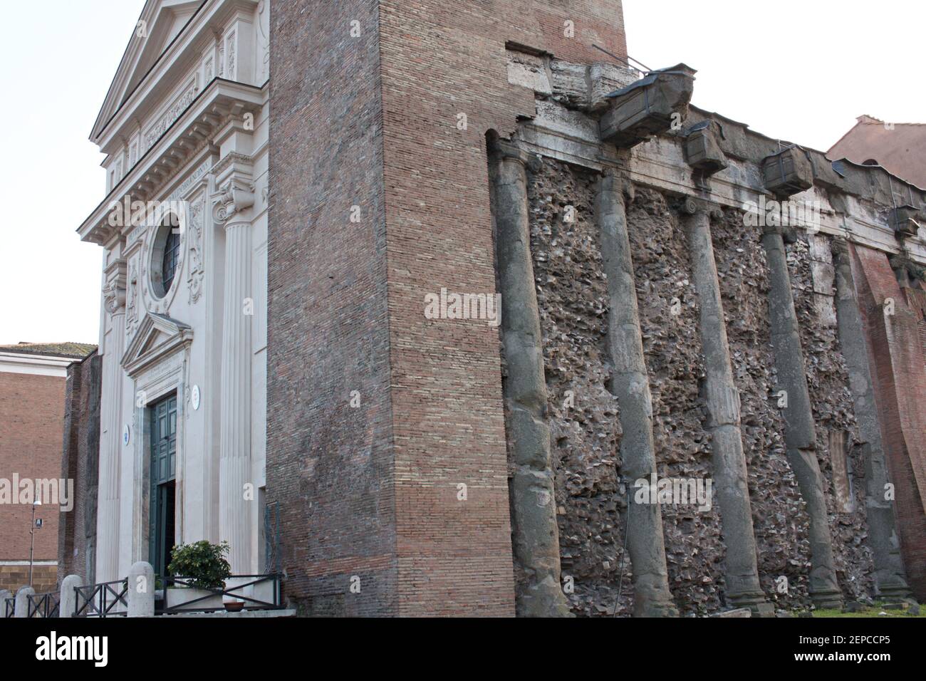 San Nicola a Carcere (San Nicola in carcere) Foto Stock