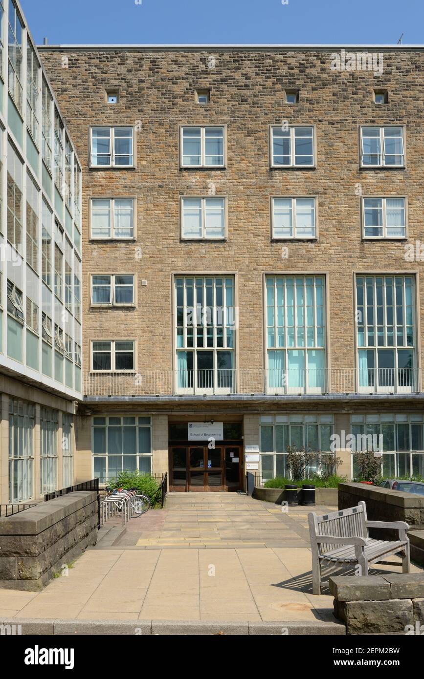 James Watt School of Engineering Building presso l'Università di Glasgow, Scozia, Regno Unito, Europa Foto Stock