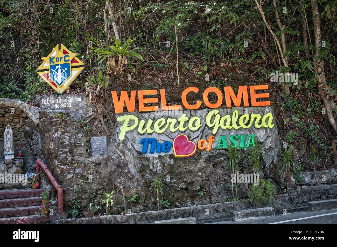 Puerto Galera, Puerto Princesa, Mindoro, isola, Filippine, Asia Foto Stock