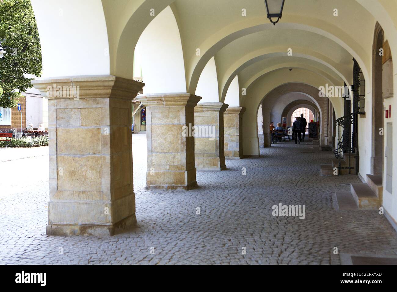 Polonia, Kamienna Gora, mercato, basso voivodato Slesiano. Foto Stock