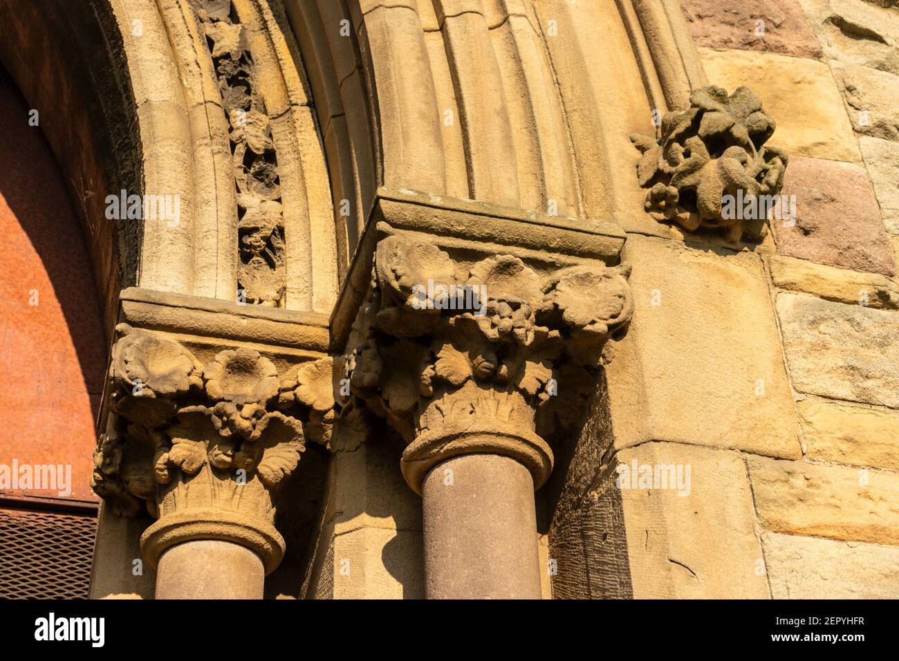 Chapel Street Chiesa indipendente, Blackburn, Lancashire. Foto Stock