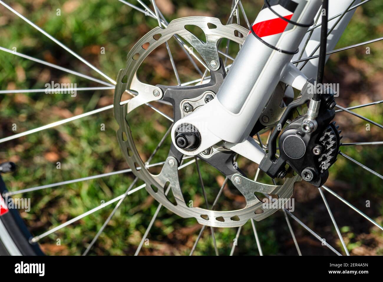 Mountain Bike Freno A Disco Idraulico Bici Bicicletta Mozzo Per