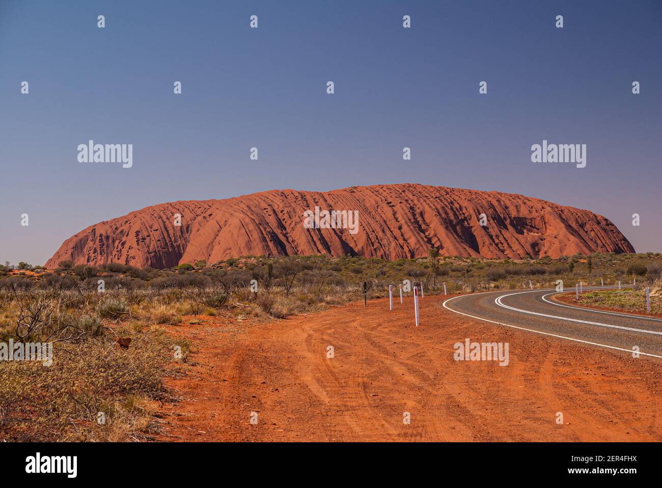 ULURU, AYERS ROCK, TERRITORIO DEL NORD, AUSTRALIA Foto Stock