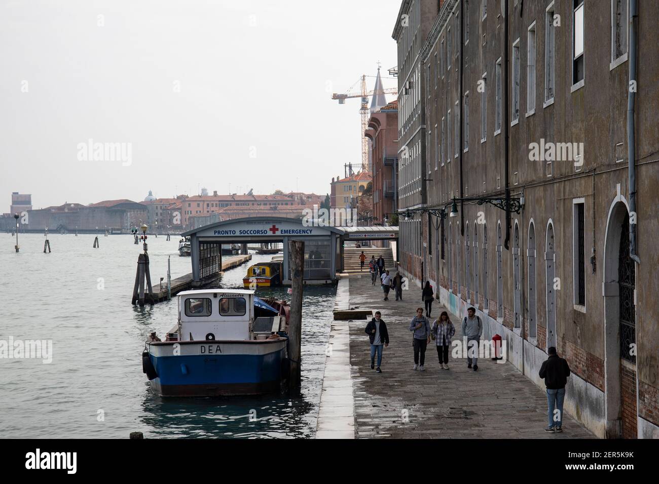 Pronto soccorso Ospedale SS. Giovanni e Paolo Pronto Soccorso, Venezia, Italia Foto Stock