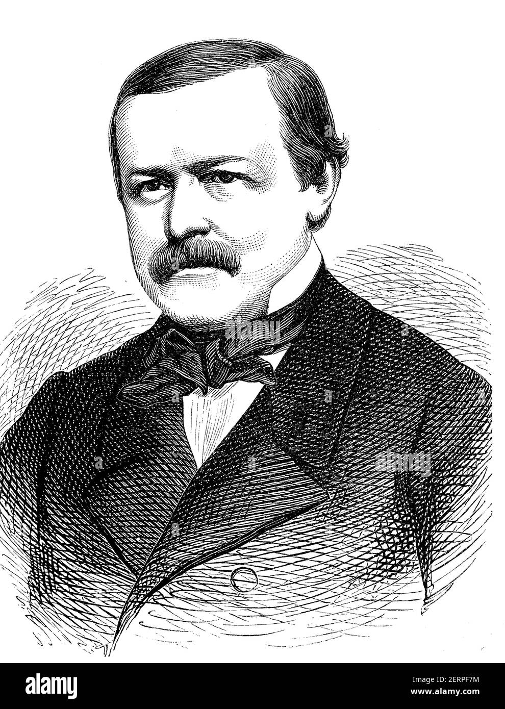 Maximilian, Franz August von Forckenbeck, 23 ottobre – 26 maggio 1892, è stato un . Lui w Foto Stock