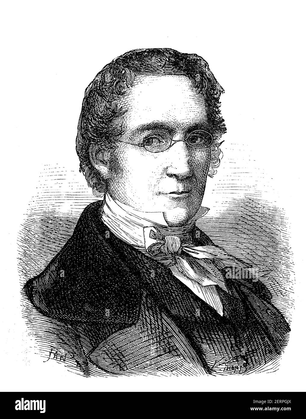Joseph Louis Gay-Lussac, dal 6 dicembre 1778 al 9 maggio 1850, è stato un chimico e fisico francese. Scoprì l'espansione termica uniforme dei gas, gay Foto Stock