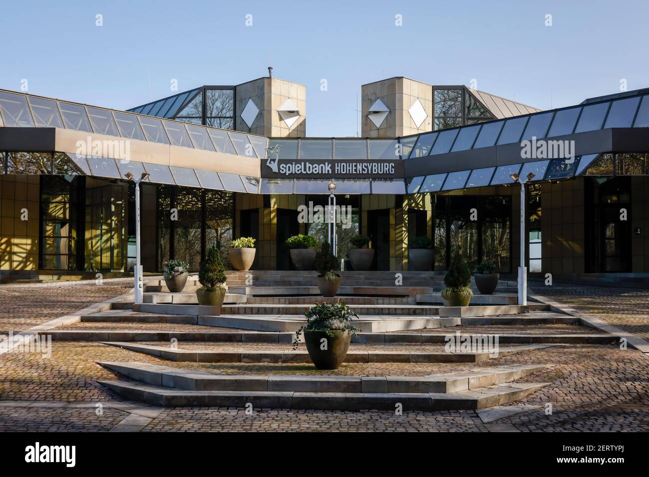 Dortmund, Nord Reno-Westfalia, Germania - Hohensyburg Casino. Foto Stock