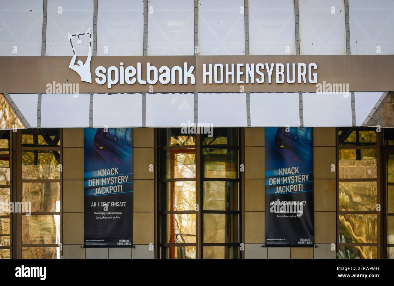 Dortmund, Nord Reno-Westfalia, Germania - Hohensyburg Casino. Foto Stock