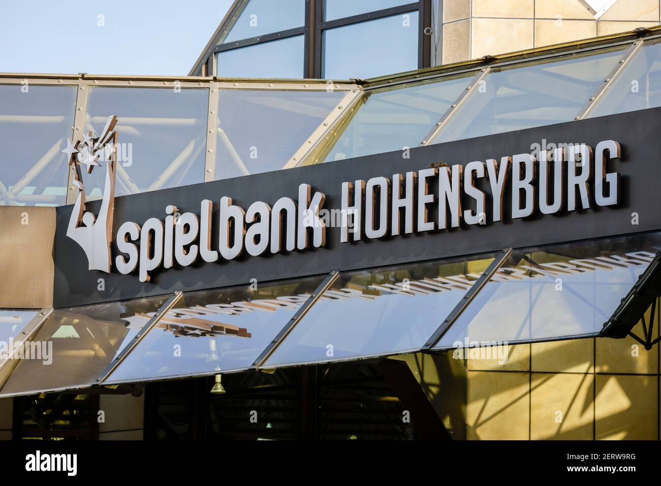 Dortmund, Nord Reno-Westfalia, Germania - Hohensyburg Casino. Foto Stock