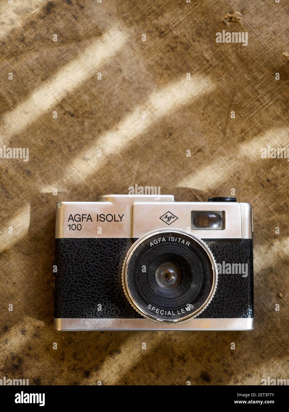 Vecchia fotocamera Agfa, Francia Foto Stock