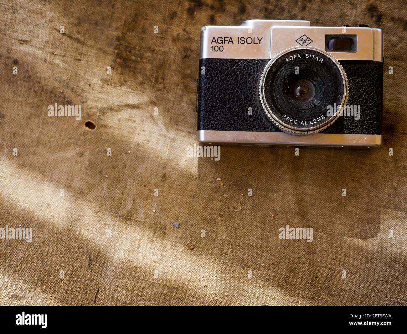 Vecchia fotocamera Agfa, Francia Foto Stock