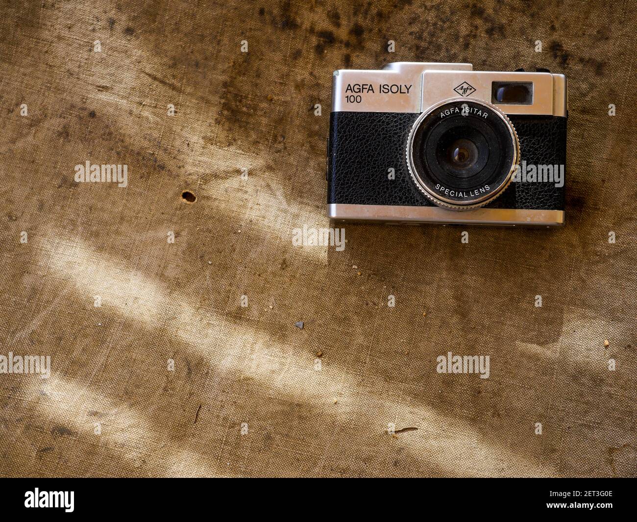 Vecchia fotocamera Agfa, Francia Foto Stock