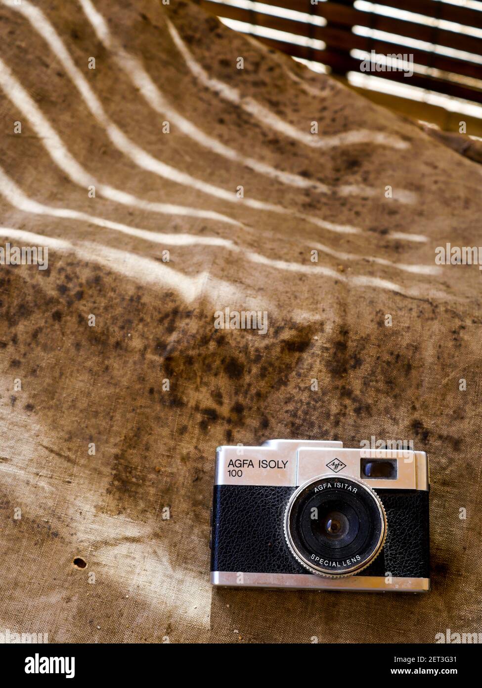 Vecchia fotocamera Agfa, Francia Foto Stock