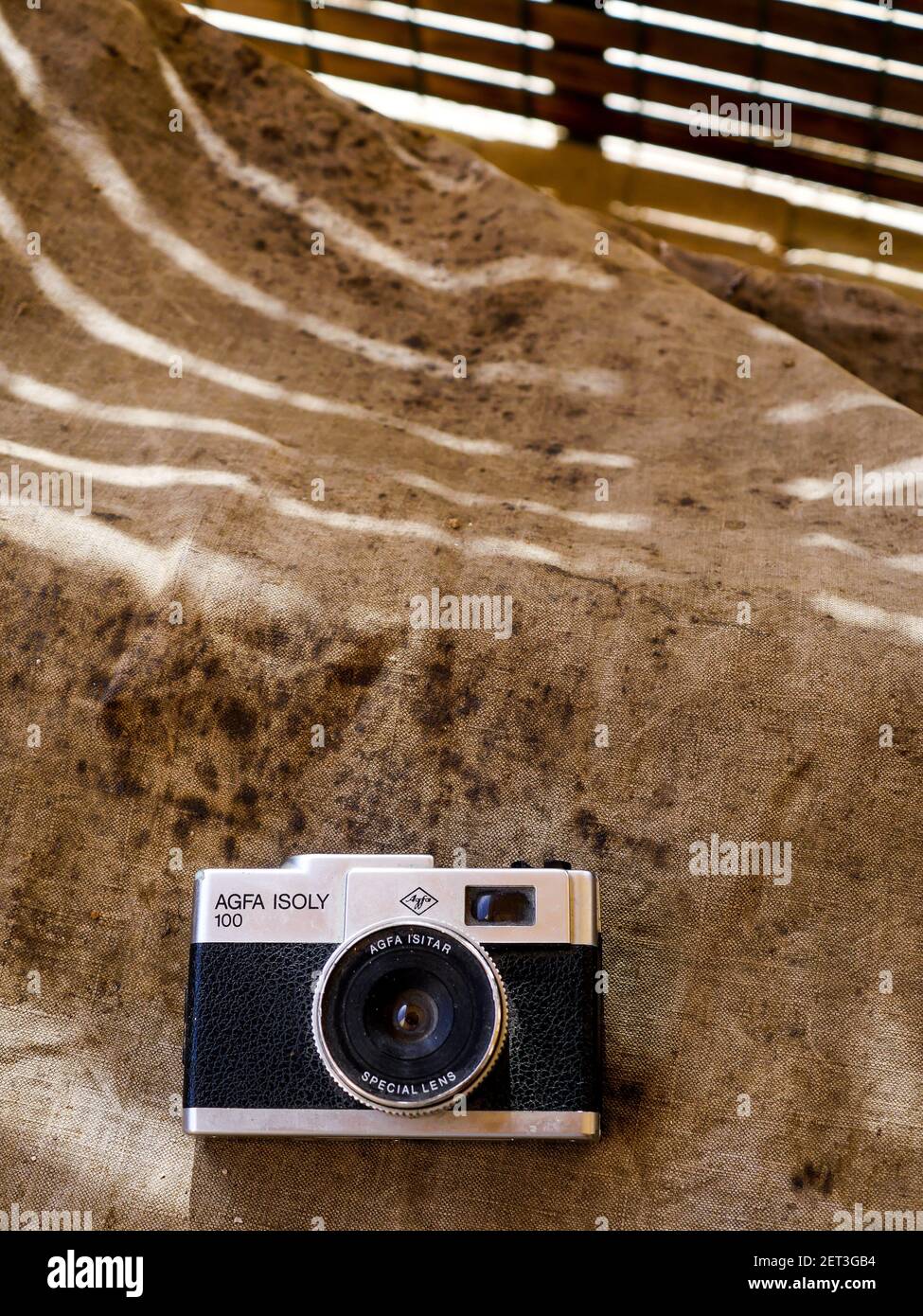 Vecchia fotocamera Agfa, Francia Foto Stock