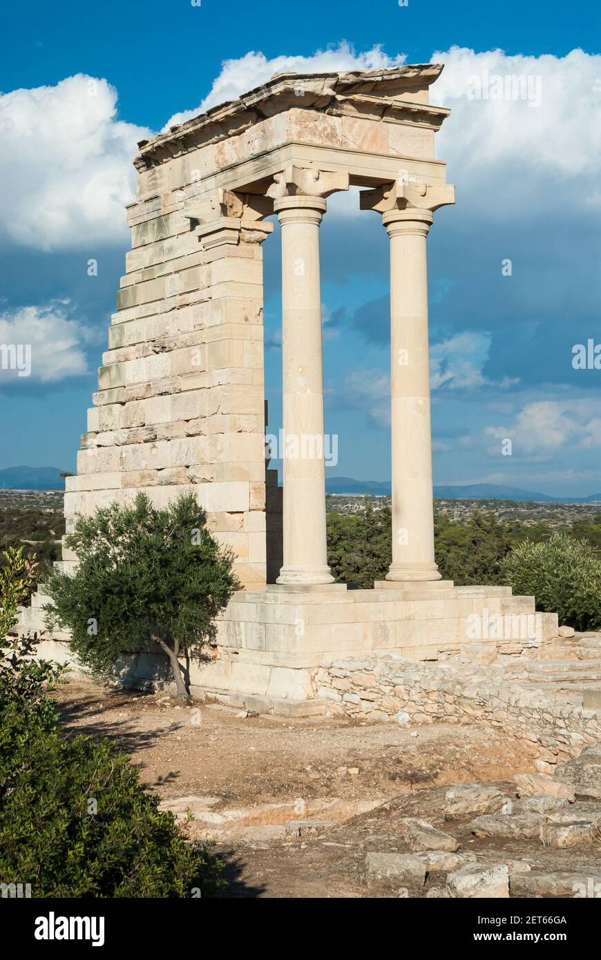 Il santuario di Apollo Hylates, Cipro Foto Stock
