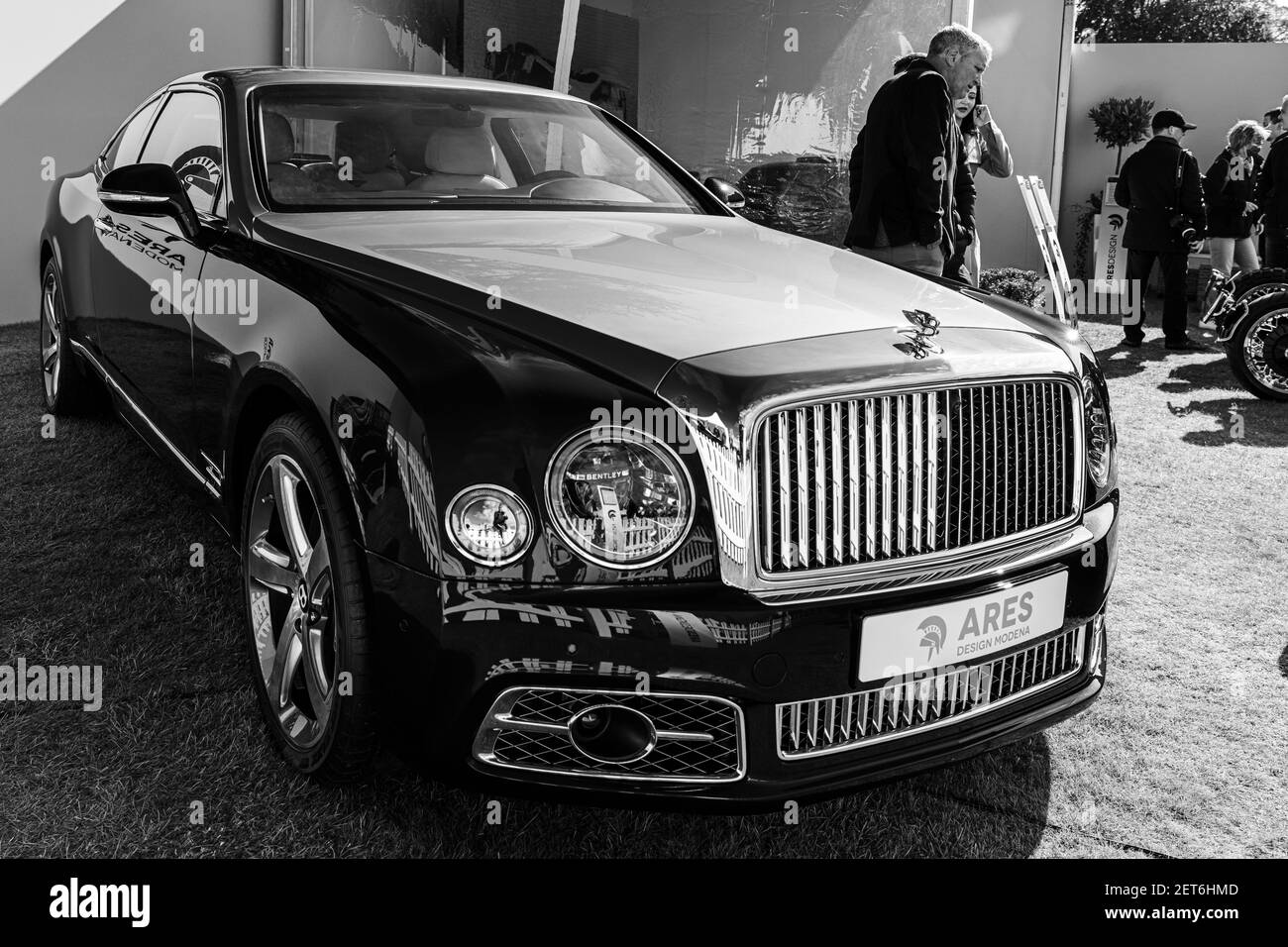 Bentley Mulsanne è in mostra al Concours d’Elegance tenutosi a. Palazzo Blenheim il 26 settembre 2020 Foto Stock