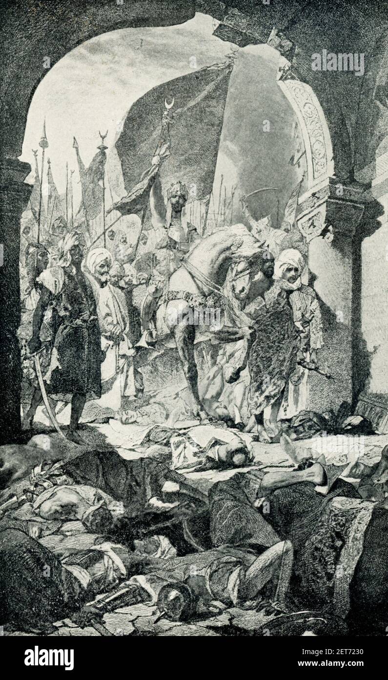 Caduta di costantinopoli artista immagini e fotografie stock ad alta