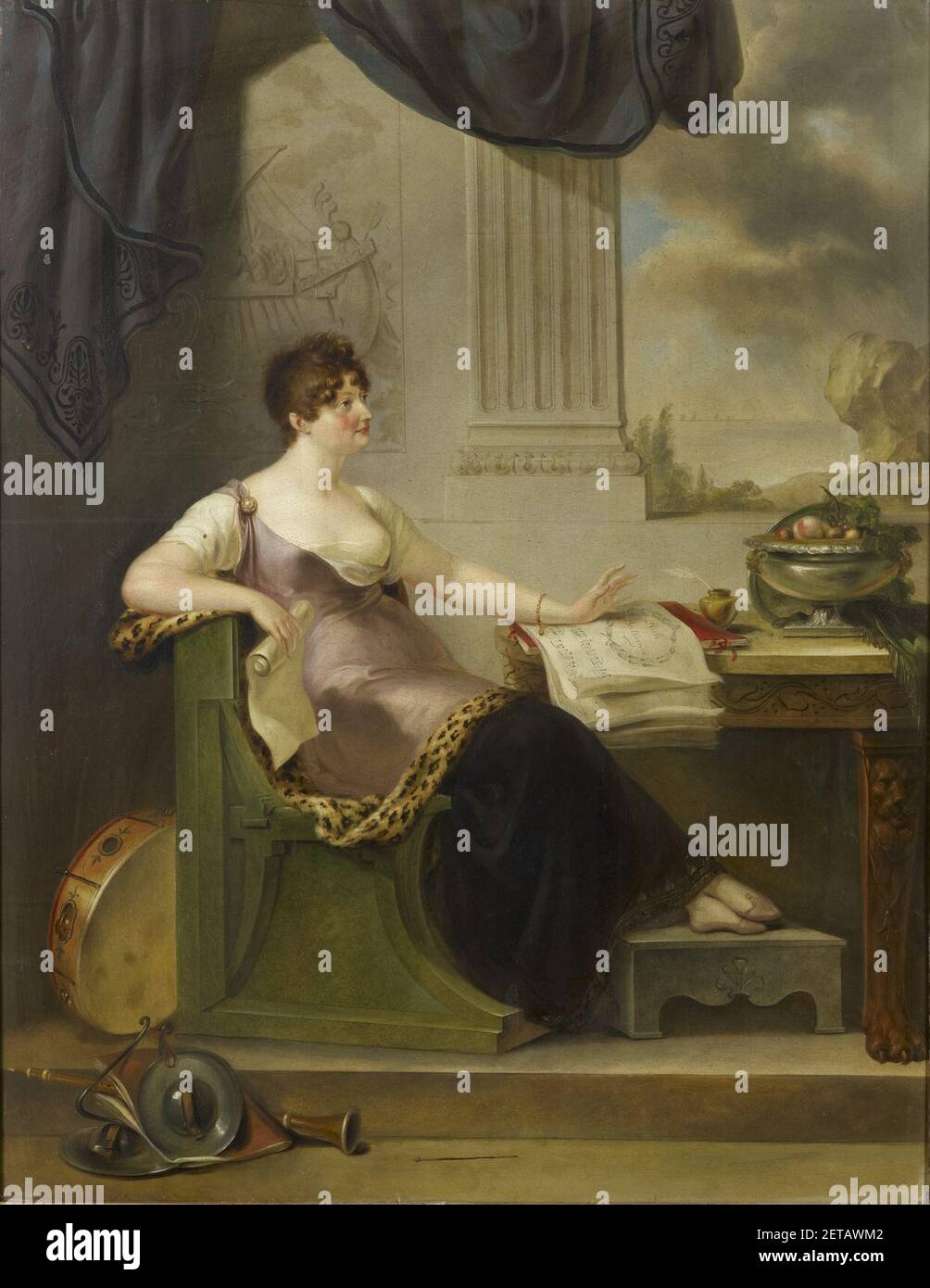 Peter Edward Stroehling (1768-c.. 1826) - Principessa Augusta (1768-1840) Foto Stock