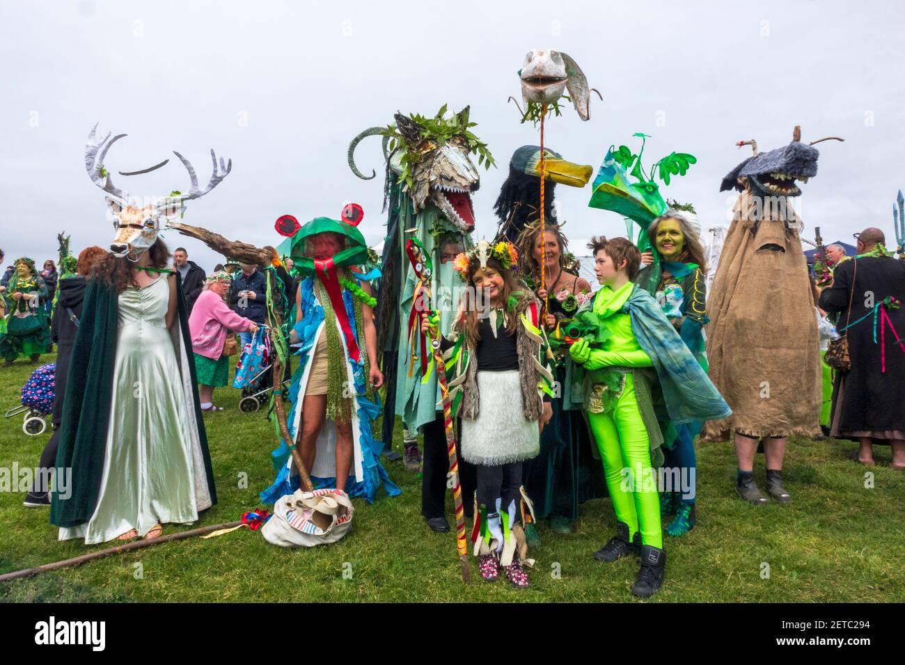 Jack-in-the-Green Festival, Hastings, East Sussex, Regno Unito Foto Stock