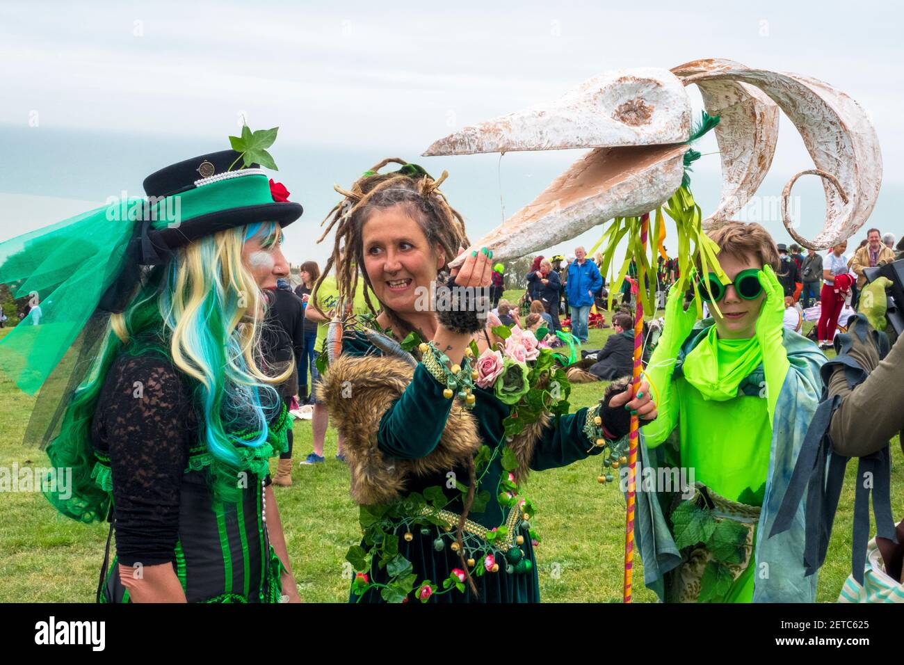 Jack-in-the-Green Festival, Hastings, East Sussex, Regno Unito Foto Stock