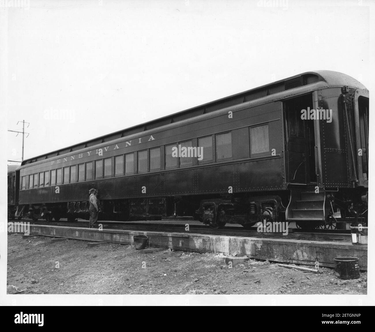 Fotografia dell'esterno originale del treno Freedom Train (18896848420). Foto Stock