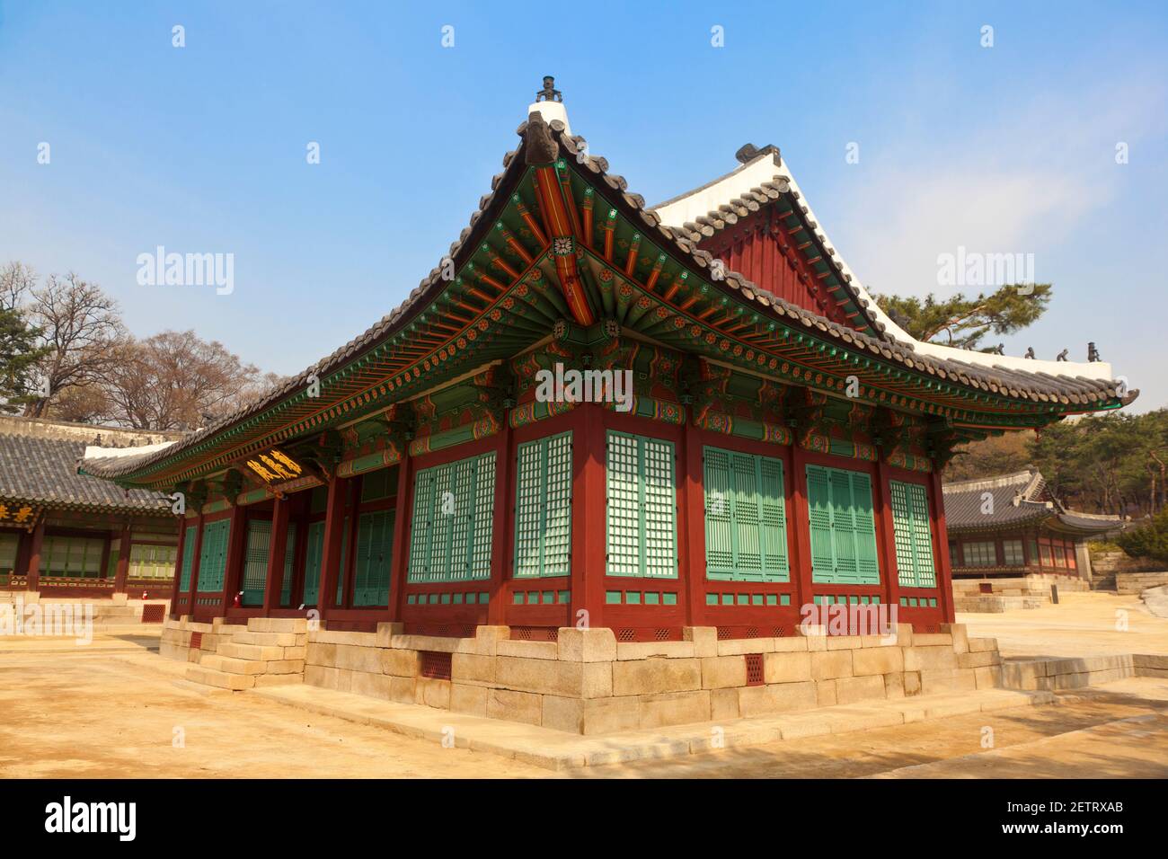 Corea, Seoul, Jongno-GU, Changgyeonggung Foto Stock