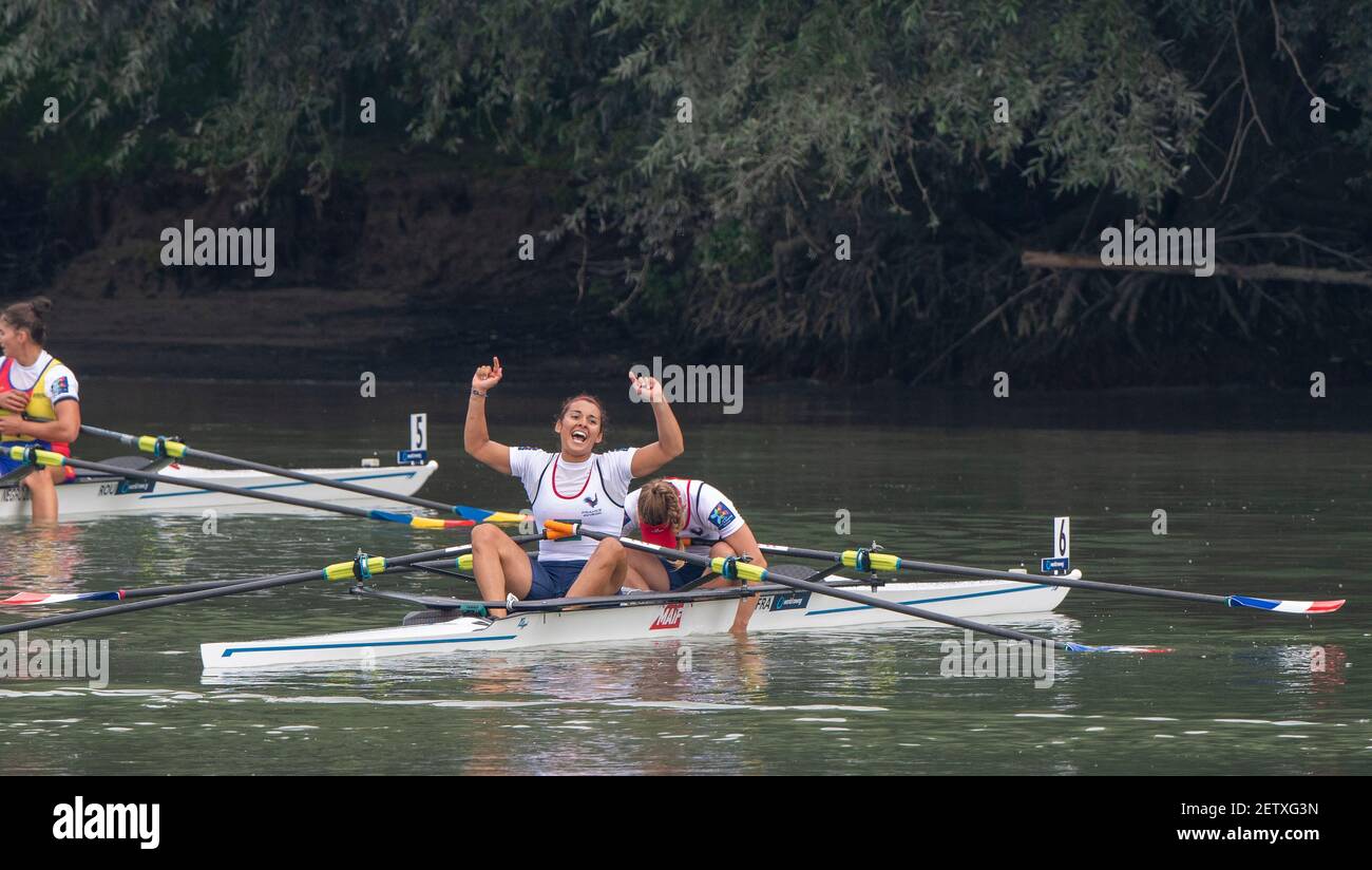 Linz, Austria, venerdì 30 agosto 2019, Campionato del mondo di canottaggio FISA, [credito obbligatorio; Peter SPURRIER/Intersport Images] 12:17:34 30.08.19 Foto Stock