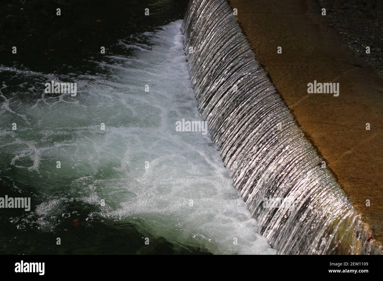 La mia passeggiata in Germania Stoccarda Bärensee meraviglioso paesaggio per Libro Design Calendario Design sfondo con meraviglioso lago mistico acqua mistica Foto Stock