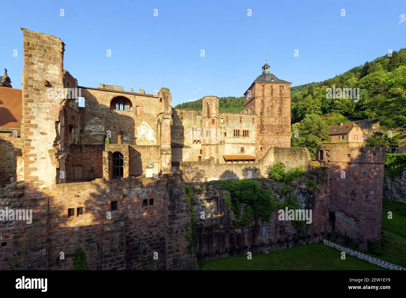 Germania, Baden Württemberg, Castello di Heidelberg Foto Stock