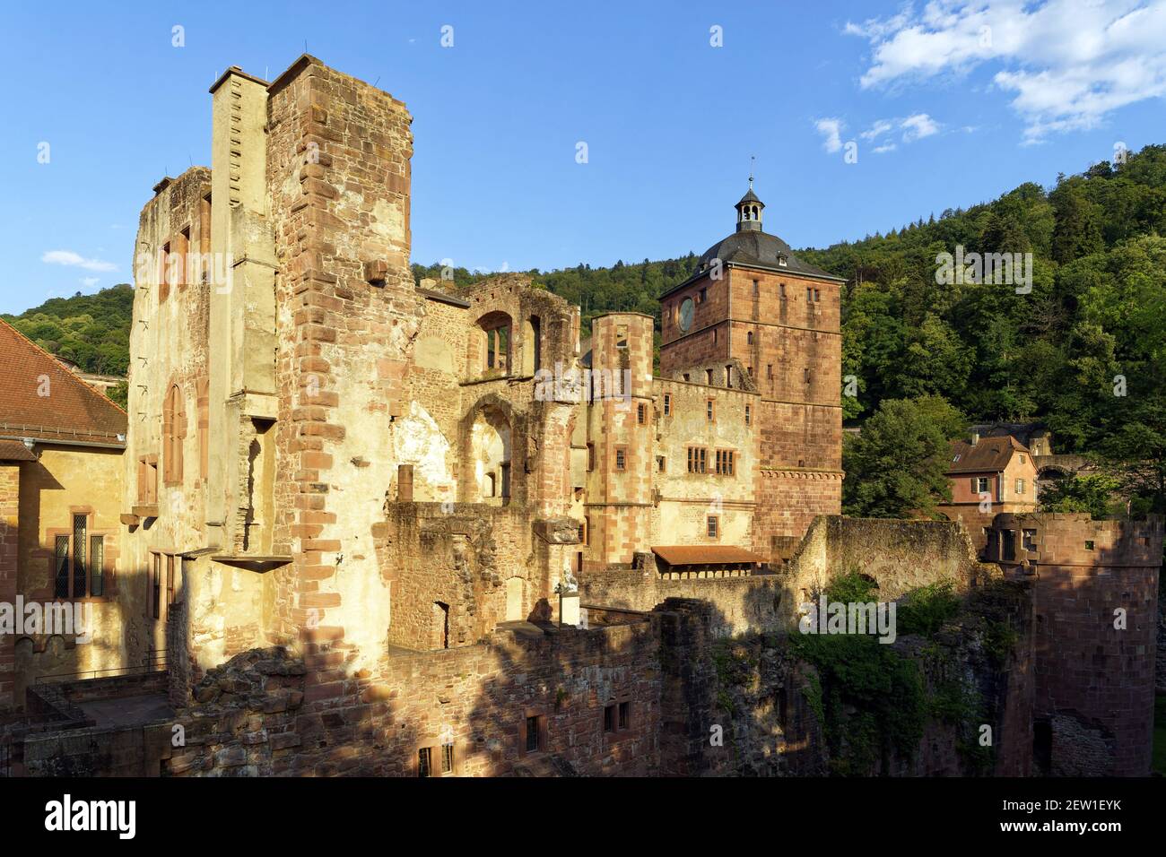 Germania, Baden Württemberg, Castello di Heidelberg Foto Stock