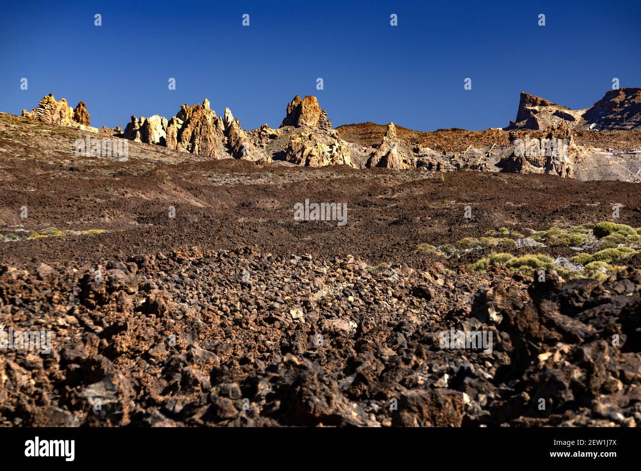 Spagna, Isole Canarie, isola di Tenerife, Parco Nazionale del Teide Foto Stock